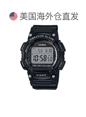 自营Casio Men's Shock-Resistant Digital Sport Watch with Bla