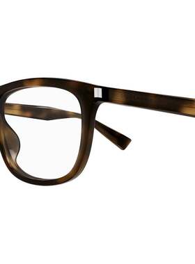 SAINT LAURENT 男士眼镜 SL812007 SS2025 深棕色 全框镜框