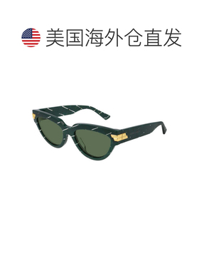 自营bottega venetaBV1035S 004绿色/绿色-绿色 美国奥莱直发
