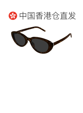 香港直邮SAINT LAURENT 女士太阳镜 SLM154002 CO 黑色 全框太阳