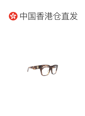 香港直邮LOEWE 女士眼镜 LW50069I053 SS2026 白色 徽标方框镜架