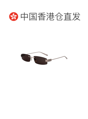 香港直邮BALENCIAGA 男士太阳镜 BB0488S001 SS2026 银色 无框太