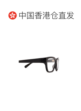 香港直邮GUCCI 女士眼镜 GG1597O001 SS2024 黑色 几何框平光镜