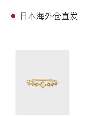 1h可退 日本直邮NOJESS Pocket Ring女士K10蓝宝石钻石戒指 温馨