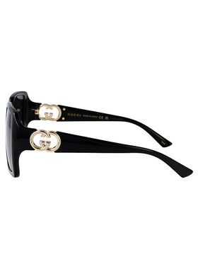 GUCCI 女士眼镜 GG1692S001 SS2025 灰色 方形太阳镜