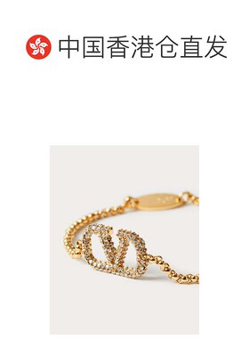 1h可退 香港直邮奢淘 Valentino VLOGO SIGNATURE徽标手链 女水晶