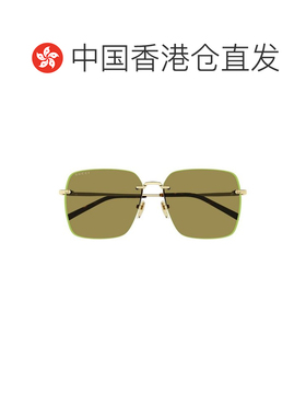 香港直邮GUCCI 女士眼镜 GG1955SA004 AW2025 绿色古驰太阳镜