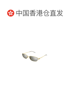 香港直邮GUCCI 女士眼镜 GG2232S003 AW2026 灰色 Emblem 矩形太