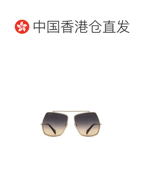 1h可退 香港直邮MaxMara 麦斯玛拉 女士 徽标太阳镜 MM0102