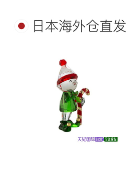 日本直邮Swarovski Holiday Cheers Dulcis 精灵与糖果手杖圣诞节