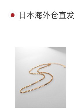 1h可退 日本直邮COCOSHNIK 女士银色链条盒形项链 38cm 767313929