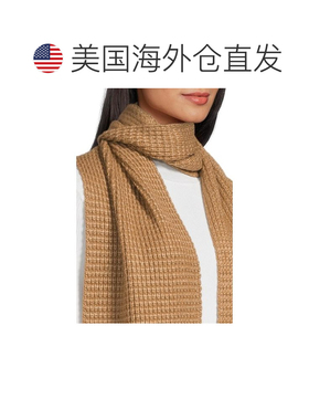 香港直邮Ugg 男士 Waffle 围巾 brown棕色 舒适时【付后1h可退】