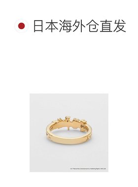 日本直邮日潮 agete 阿卡朵 2024年哈利波特联名款金粉色戒指复古