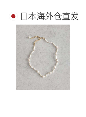 日本直邮earth music&ecology 女士 可调节珍珠混搭项链 01001262