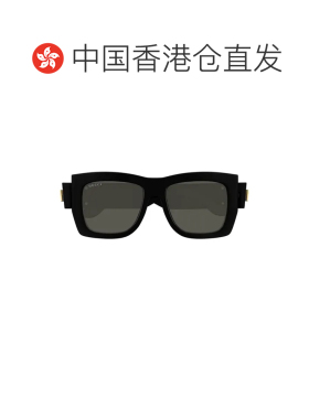 香港直邮GUCCI 女士眼镜 GG1688S001 SS2025 黑色 全框太阳镜