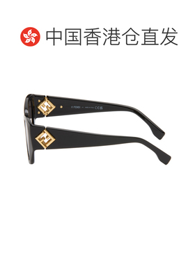 香港直邮Fendi 芬迪 女士 黑色 FF Diamonds 太阳镜 FE40220I5401