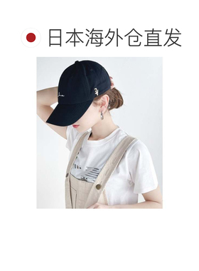 日本直邮JaVa 棒球帽 黑色 纯棉铆钉标志深檐设计防晒