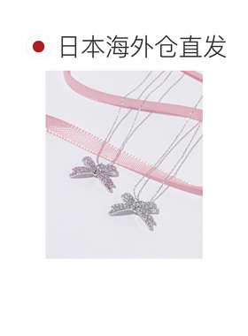 日本直邮JILL by JILL STUART 女士 立方氧化锆密镶蝴蝶结项链 12