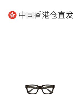 香港直邮GUCCI 男士眼镜 GG1961O003 AW2025 黑色 全框平光镜古驰