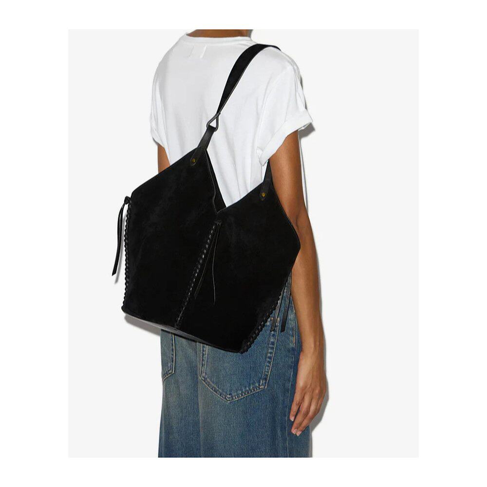 香港直邮ISABEL MARANT 女士背心吊带 PM0066FAC2C13M01BK CO - 图2