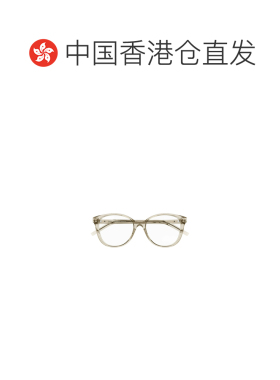香港直邮奢淘 Saint Laurent 几何框平光镜 女 SL【付后1h可退】