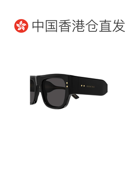 香港直邮Gucci 古驰 男士 徽标太阳镜 GG1262S black黑色 舒适时