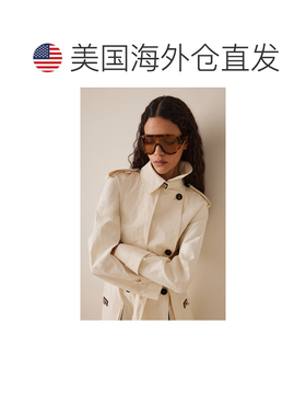 美国直邮Bottega Veneta 葆蝶家 女士 飞行员醋纤太阳眼镜