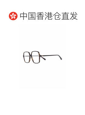 香港直邮GUCCI 女士眼镜 GG1003O002 SS2026 棕色 徽标大框平光镜