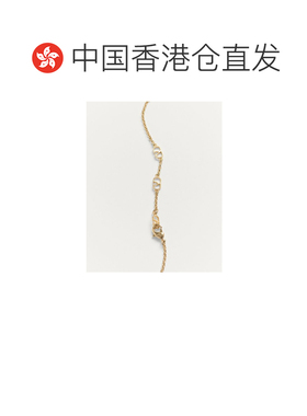 香港直邮VALENTINO 女士项链 WJ0Y79METL01 CO 黄色 徽标项链吊坠