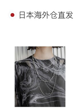 1h可退 日本直邮HARE 女士 多链设计 四连项链 可拆分二连搭配 轻