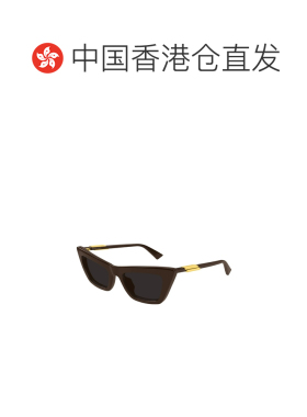 香港直邮BOTTEGA VENETA 女士眼镜 BV1446S003 SS2026 棕色太阳镜