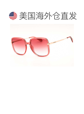 美国直邮自营max & coMO0083 66s Shini红/波尔多griied-shini红