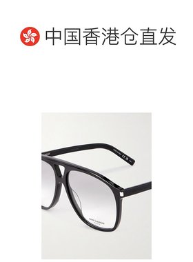 1h可退 香港直邮潮奢 Saint Laurent 圣罗兰 男士 飞行员醋纤太阳