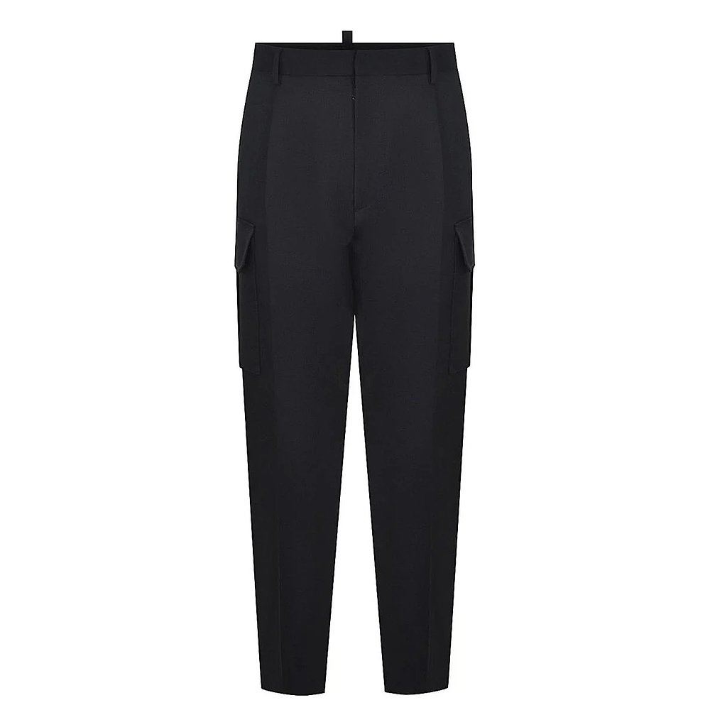 1h可退 DSQUARED2 男士T恤 S74KB1012S42916NERO SS2025 - 图2