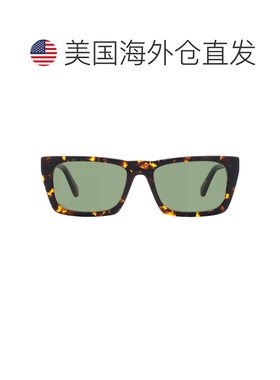 自营Off-White ALBANY Green Square Unisex Sunglasses OERI13E