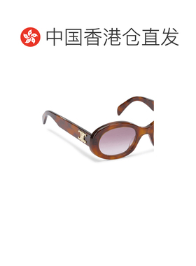 香港直邮CELINE 女士太阳镜 4S194CPLB19HO AW2026 棕色 