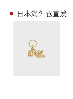 日本直邮NOJESS 女士 25周年限定黄金摩根石吊坠 手工雕刻羽毛 可