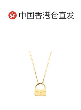 1h可退 香港直邮COACH 女士项链 527580GLD710 AW2025 金色 吊坠