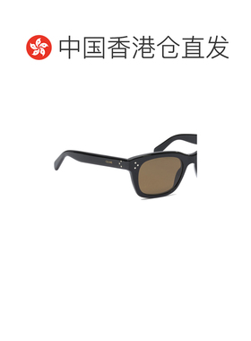 香港直邮CELINE 男士太阳镜 4S232CPLB38MN SS2026 黑色 Sunglass