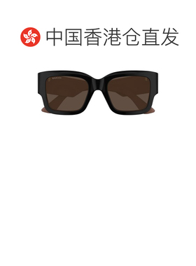 香港直邮Gucci 古驰 女士 全框太阳镜 GG1663S black黑色 舒适时