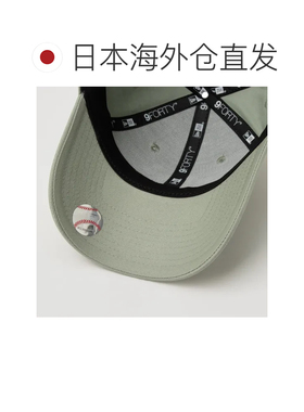 日本直邮NEW ERA 女款MLB花卉标志9FORTY帽子 洛杉矶道奇队浅绿色
