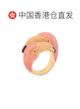 香港直邮Chloe 蔻依 女士 镀金树脂戒指 CH26UJR07NRA