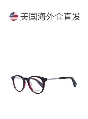 自营yohji yamamoto山本耀司中性款眼镜架-红色 美国奥莱直发