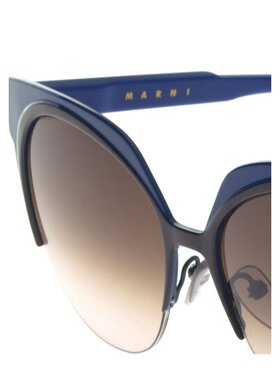 Marni 徽标太阳镜 CURVE ME101S