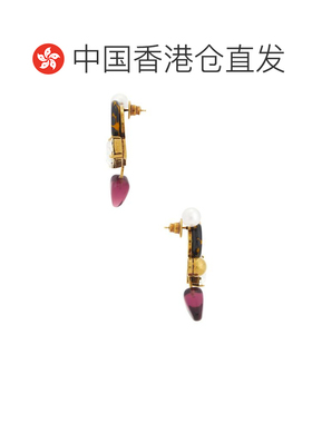 香港直邮DriesVanNoten德赖斯 范诺顿女士耳环 【付后1h可退】