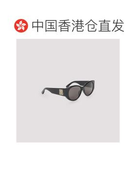 香港直邮BALENCIAGA 女士太阳镜 832110T00391000 SS2025 黑色