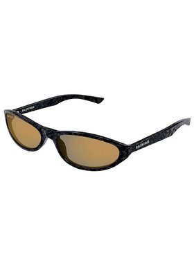 BALENCIAGA 女士眼镜 BB0007S010-0 CO 黑色 Balenciaga Sunglass