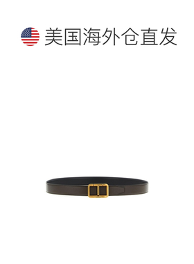 自营Tom Ford Men's Reversible Belt Antique Buckle - multicol