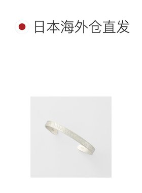日本直邮agete 阿卡朵银手镯 银色 均码 独特设计 时尚流行配饰