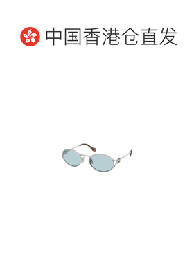 香港直邮MIU MIU 女士眼镜 MU52YS1BC20R AW2025 蓝色 圆形太阳镜